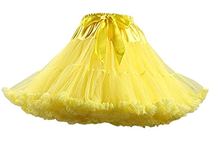 Faldas de tul amarillo, falda amarilla corta, falda de dama de honor, falda  de fiesta, falda